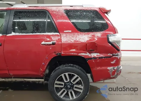 2016 Toyota 4Runner Limited z USA, uszkodzony, nr VIN JTEBU5JR4G5284913